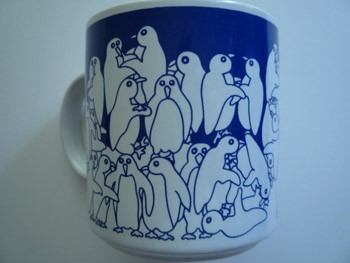 Penguins - Blue Nitetime Animates Mug