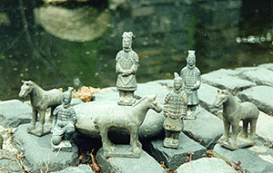 8'' Terra Cotta Warrior Set