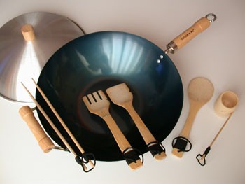 Bamboo & Wok Set (Out of Stock, Accepting Pre-orders. ETA Spring - Summer 2023)