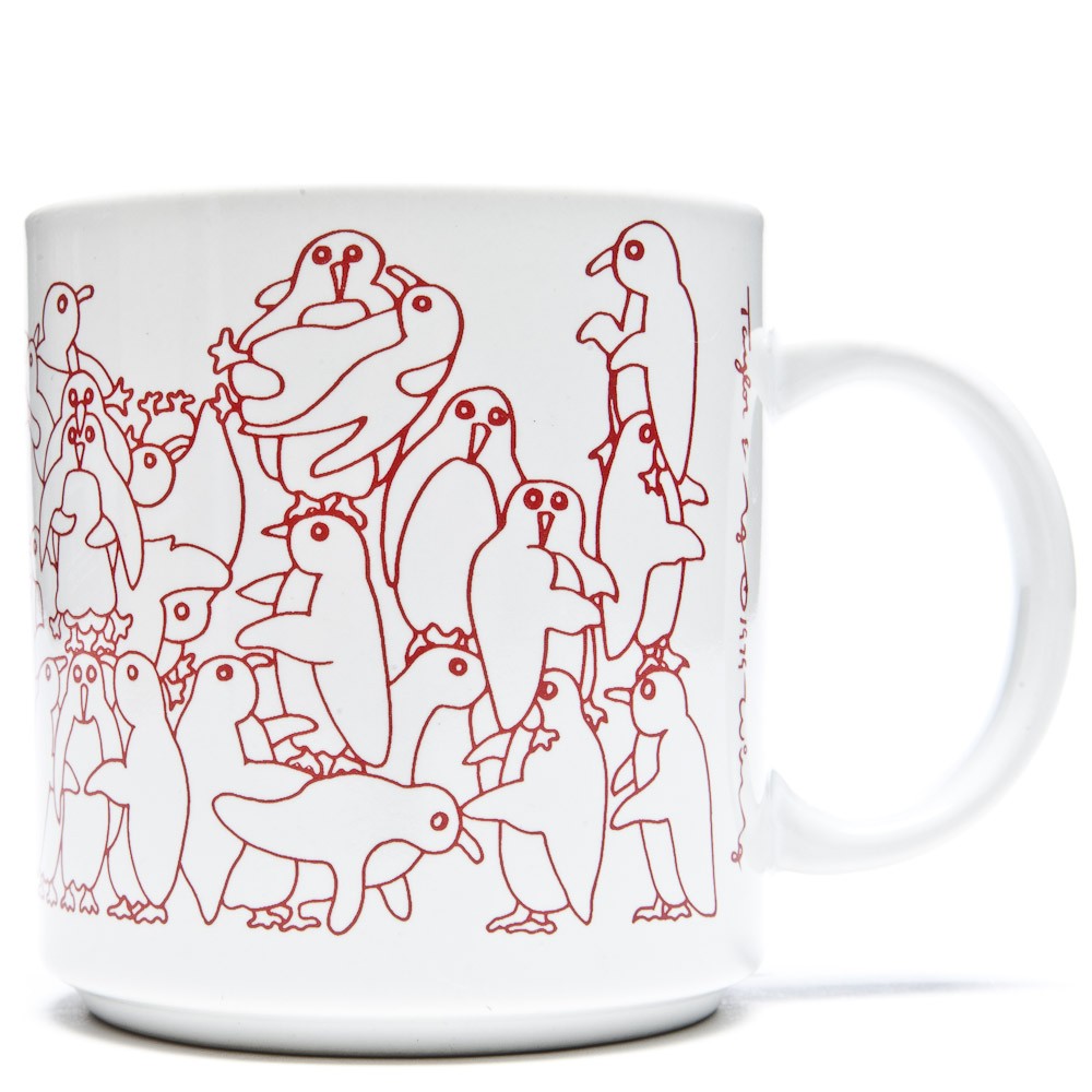 Penguins - Red Daytime Animates Mug