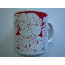Elephants - Red Nitetime Animates Mug