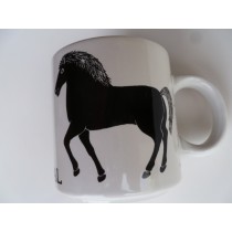 Le Cheval (Horse) Vintage French Mug