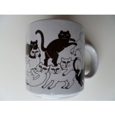Cats- Brown Daytime Animates Mug 