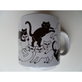 Cats- Brown Daytime Animates Mug 