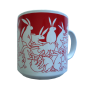 Rabbits - Red Nitetime Animates Mug 50686